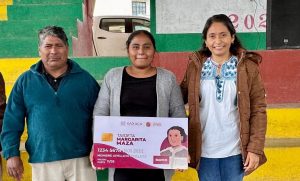 Entrega Sebienti 60 tarjetas Margarita Maza para fortalecer la economía de mujeres en Santa María Tlahuitoltepec 2