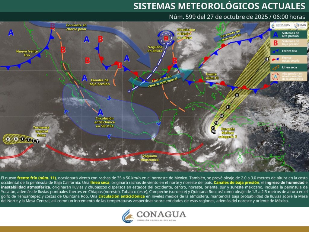 Este lunes se prevé estabilidad atmosférica en Oaxaca_ Protección Civil