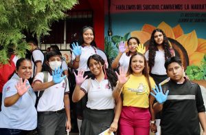 Impulsa SE-Sipinna campaña “Hablemos del suicidio, cambiemos la narrativa” en San Juan Bautista Tuxtepec 2