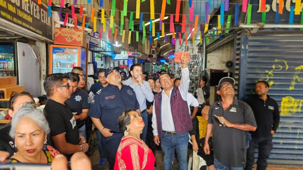 Realiza SSPC recorrido en la Central de Abasto para reforzar la seguridad y acciones de prevención del delito-3