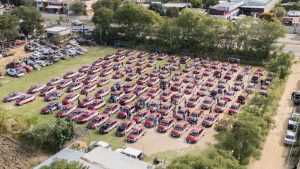 Supervisan Semovi y Fiscalía más de 100 taxis en Ánimas Trujano (1)