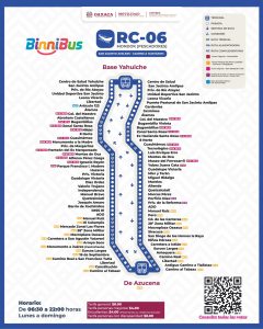 Amplía BinniBus rutas RC06 y RC15 a San Jerónimo Yahuiche e Internado de Reyes Mantecón 1