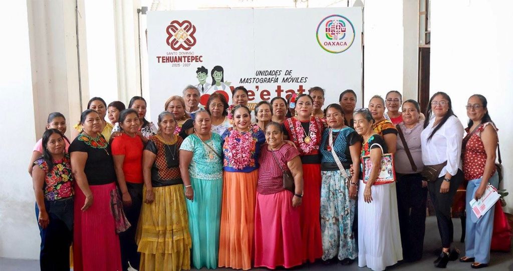 Arranca Sebienti jornada de prevención y diagnóstico oportuno del cáncer de mama en Santo Domingo Tehuantepec (2)