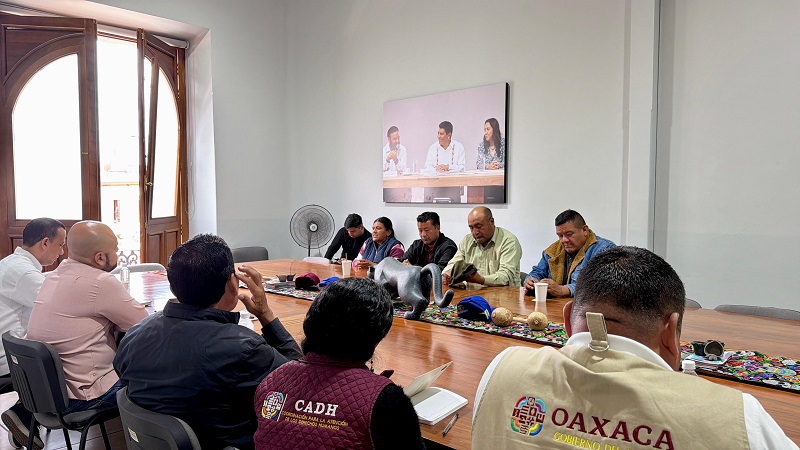 Autoridades de Santiago Yosondúa retoman el diálogo para reconstruir la paz con acompañamiento del Gobierno de Oaxaca-2