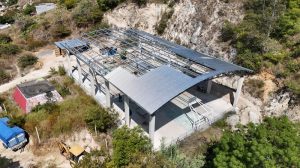 Construye SIC techado en la cancha de usos múltiples de la agencia municipal Guadalupe Victoria