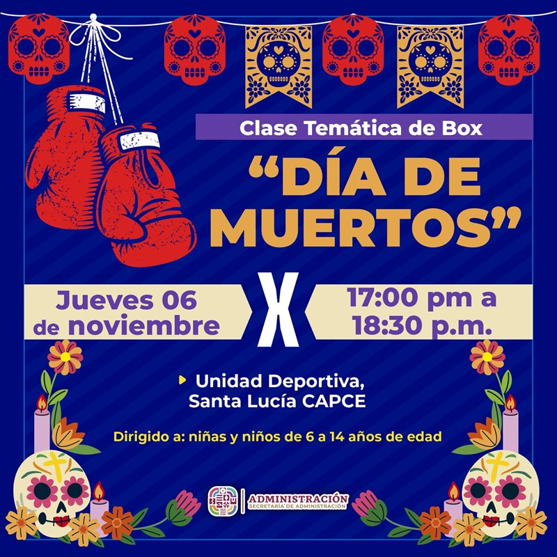 Invita Secretaría de Administración a participar en actividades deportivas y recreativas durante noviembre