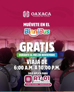 Más de 1.1 millones de personas se trasladan en la Ruta Troncal del BinniBus Yuroo Viguera–Yuroo Xoxocotlán (6)