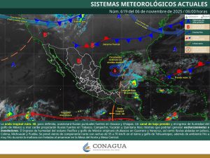Se prevén lluvias y ambiente frío al amanecer en algunas regiones de Oaxaca