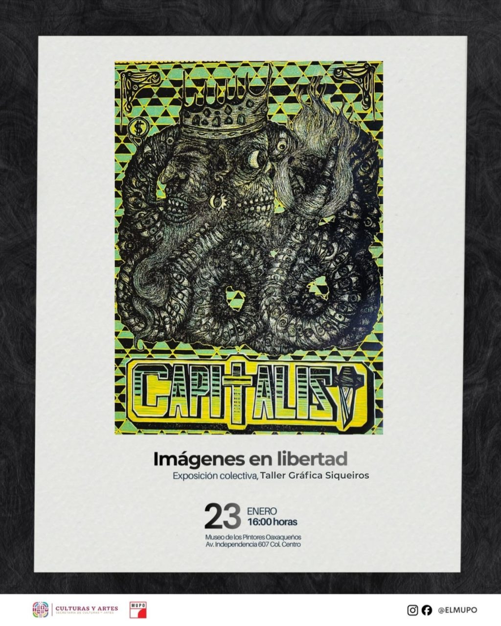 Este viernes exhibirá el Mupo “Imágenes en Libertad” de las PPL del taller Gráfica Siqueiros.jfif