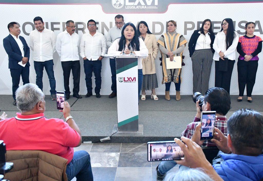 Grupo Parlamentario de Morena destaca participación ciudadana en el ejercicio de revocación de mandato en Oaxaca_01