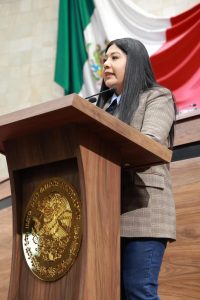 Tania Caballero Navarro, Presidenta de la Jucopo, presenta reforma para prohibir el uso de vapeadores y el consumo de sustancias prohibidas en el transporte público de Oaxaca