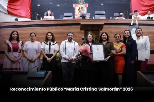 Reconoce Congreso del Estado a Mónica Ortiz Álvarez con distinción “María Cristina Salmorán”_03