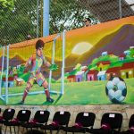 Encabeza Salomón Jara #MegaTequio por la Tierra y #Murales #Mundialistas en la colonia Lomas de Santa Rosa