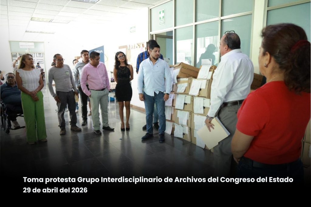 Toma protesta Grupo Interdisciplinario de Archivos del Congreso del Estado_02