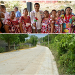 #Justiciasocial en la Cuenca: Inauguran camino de concreto hidráulico en #SanJoséChiltepec