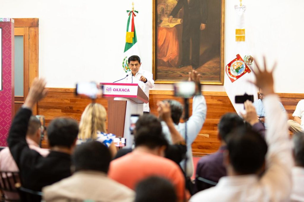 Con avances importantes, presenta Gobierno de Oaxaca acciones del Plan de Trabajo 30, 60 y 90 días