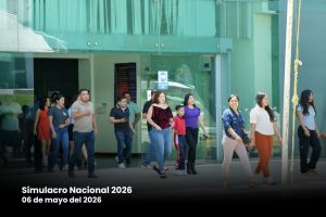 Participa Congreso de Oaxaca en el Primer Simulacro Nacional 2026 para fortalecer la cultura de la prev